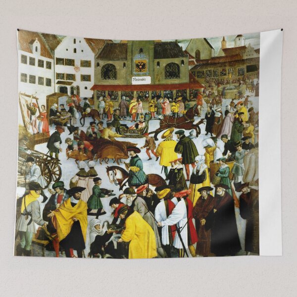 Item preview, Medieval scene designed and sold by Vintage Designs +.