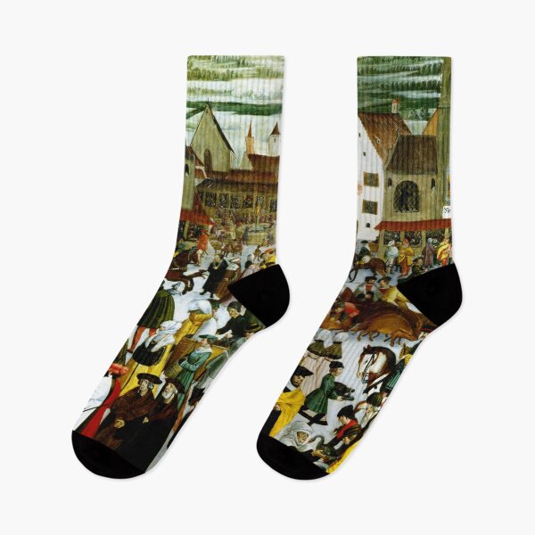 Item preview, Medieval scene designed and sold by Vintage Designs +.