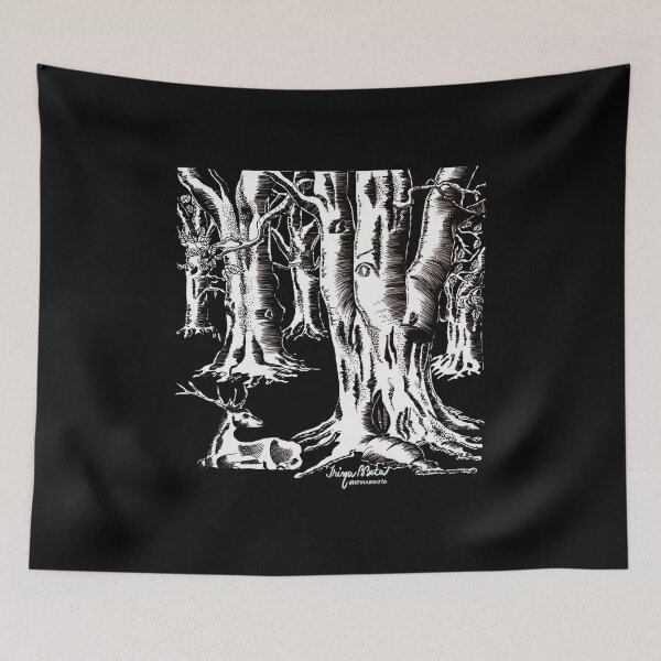 Item preview, Forest at night designed and sold by irinabbota.