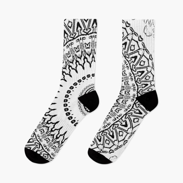 Item preview, Mandala Black And White designed and sold by tpixx.