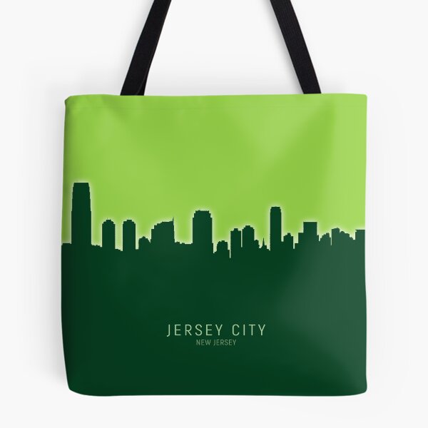 Item preview, Jersey City New Jersey Skyline designed and sold by ArtPrints.