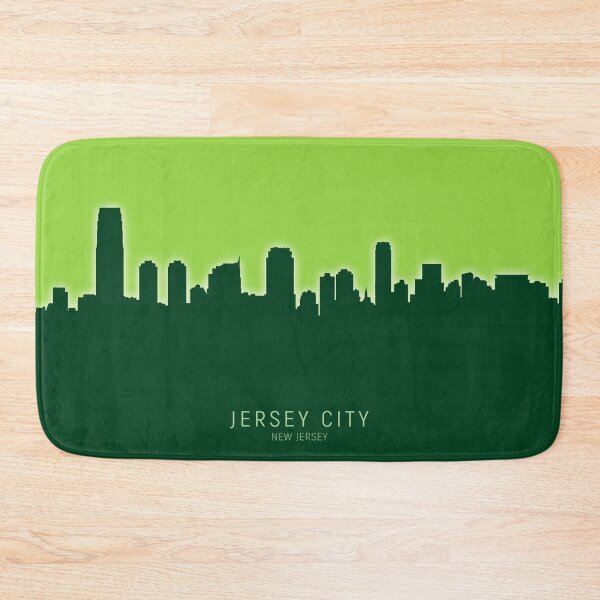 Artikelvorschau, Skyline von Jersey City, New Jersey entworfen und verkauft von ArtPrints.