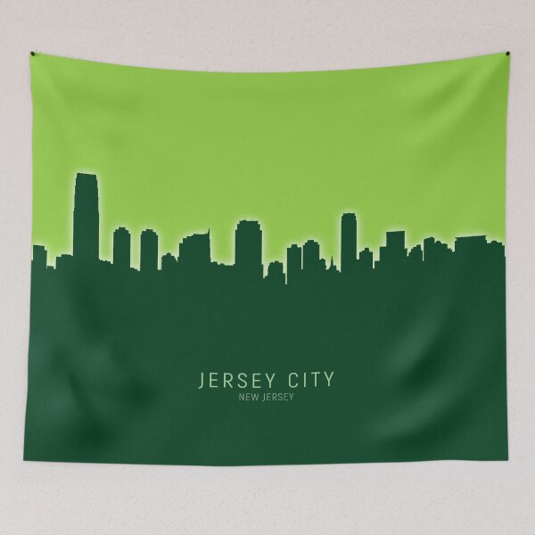Item preview, Jersey City New Jersey Skyline designed and sold by ArtPrints.