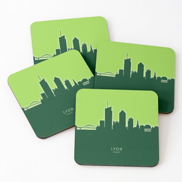 Item preview, Lyon France Skyline designed and sold by ArtPrints.