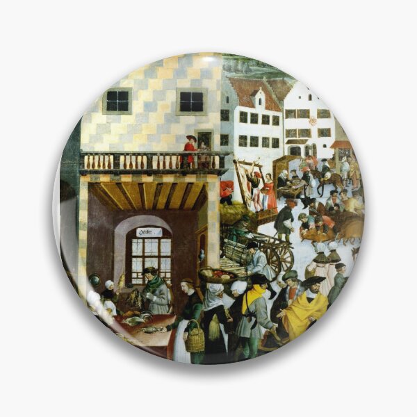 Item preview, Medieval scene designed and sold by Vintage Designs +.