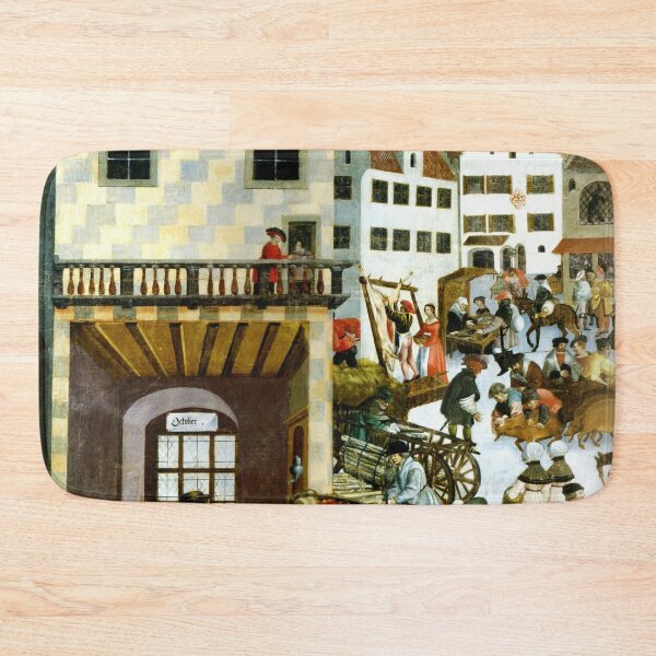 Item preview, Medieval scene designed and sold by Vintage Designs +.