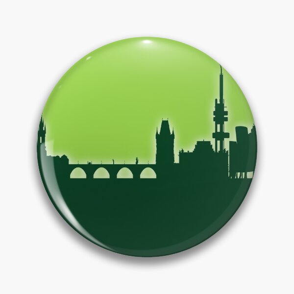 Item preview, Prague (Praha) Czech Republic Skyline designed and sold by ArtPrints.