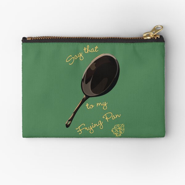 Frying Pan Zipper Pouch