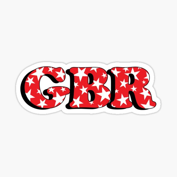 Go Big Red Sticker
