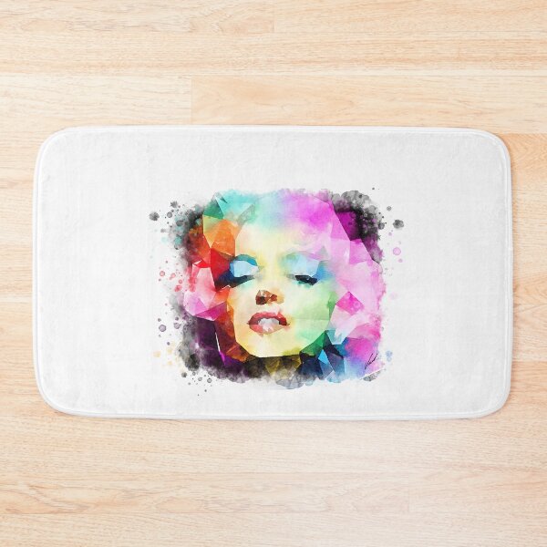 Item preview, Watercolor Marylin Monroe portrait by Vart designed and sold by vartstudio.