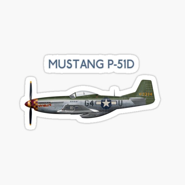 Item preview, Mustang P51D 'Wee WILLY' designed and sold by Spyinthesky.