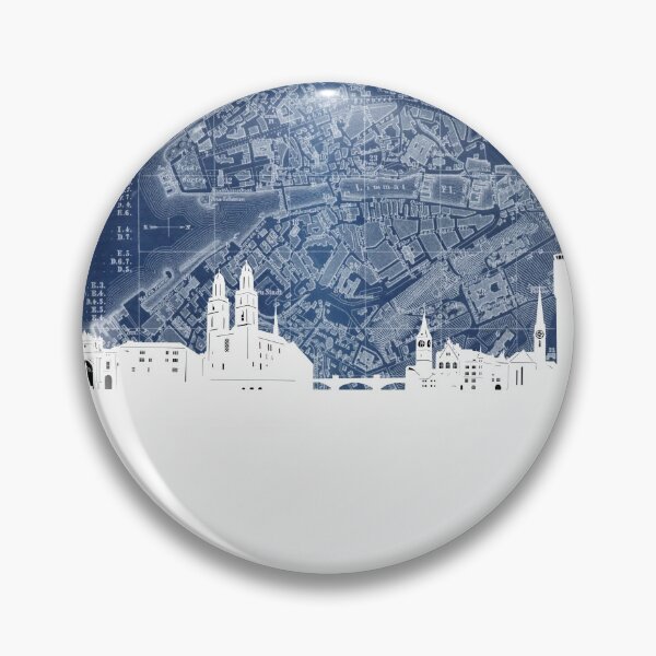 Item preview, zurich skyline designed and sold by BekimART.