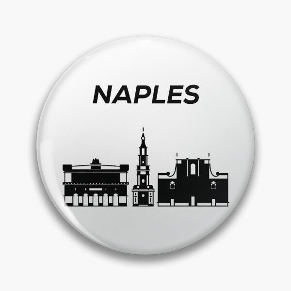 Item preview, Naples Skyline, Italy  designed and sold by marosharaf.