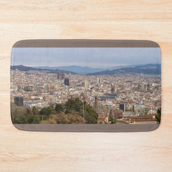 Item preview, Panoramic View of Barcelona designed and sold by Yair Karelic.