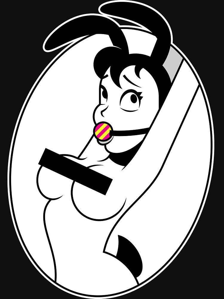 Thumbnail 7 of 7, Essential T-Shirt, Bound Bunny - SFW designed and sold by penandkink.