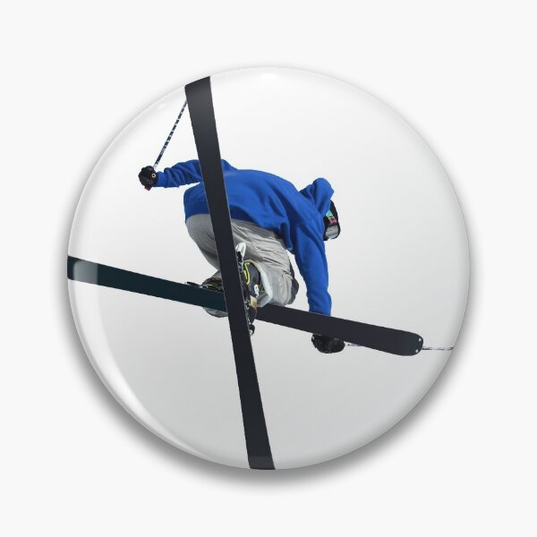 Item preview, Freerider Jumper with crossed skis designed and sold by neil harrison.