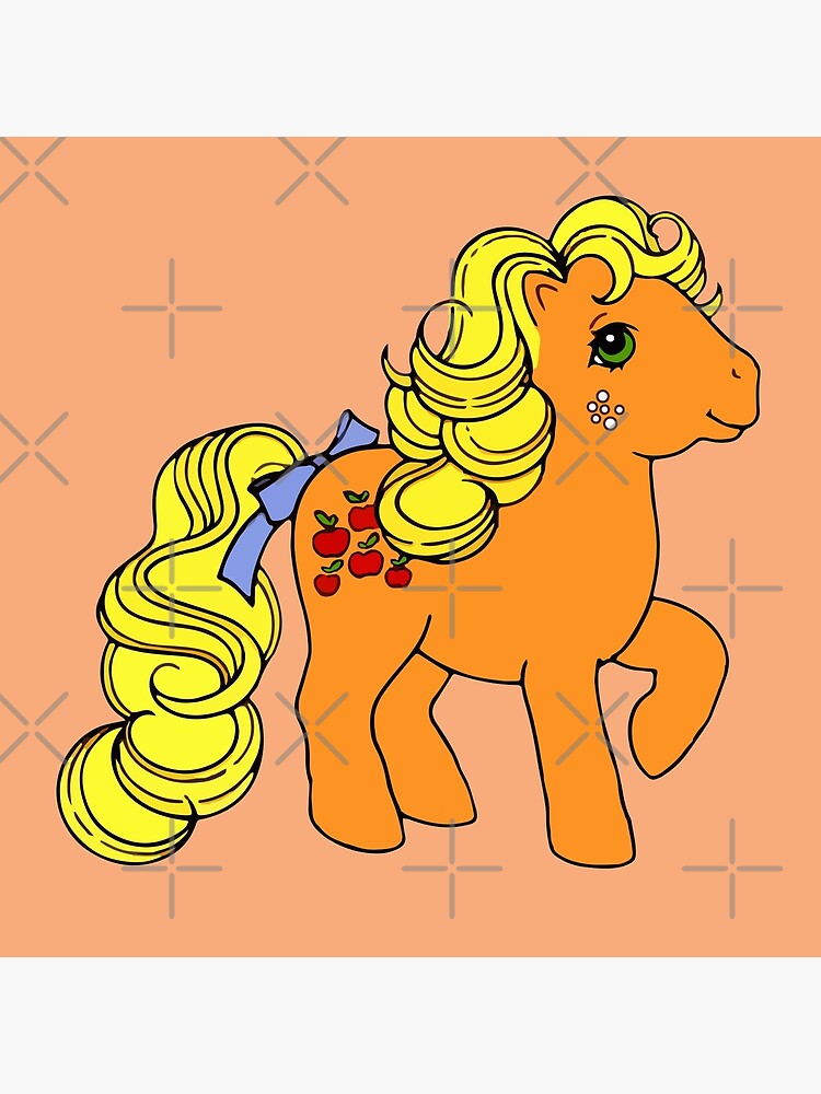Pony Applejack G1 MLP Art Board Print