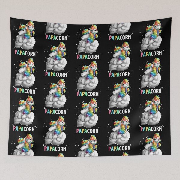 Item preview, Papacorn - Magical Unicorn Dad designed and sold by fatamyfan1.
