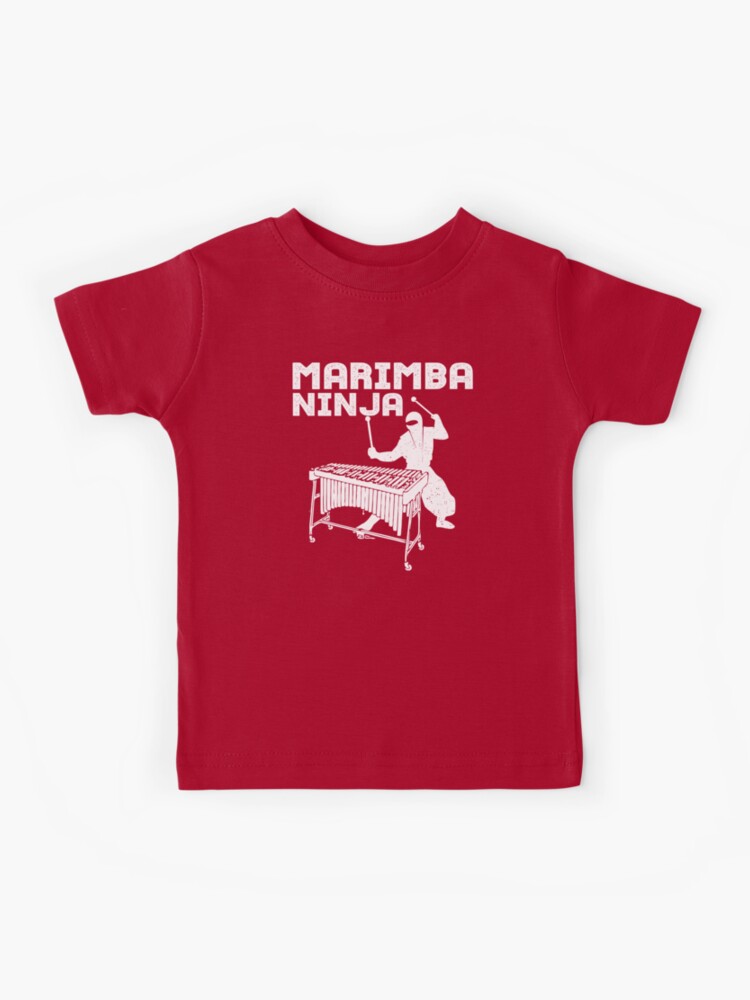 Marimba Ninja Funny Marching Band T-Shirt Marimba Ninja Funny Marching Band T-Shirt