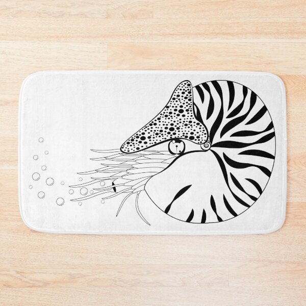Item preview, Nautilus Pompilius (Black and white) designed and sold by Julia Faranchuk.