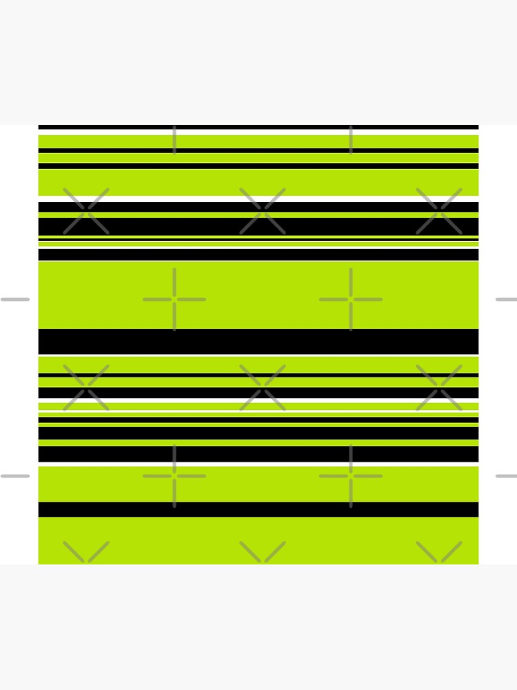 Complex Stripes - Lime Green by LAEC-Shop