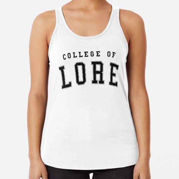 College Pride: Lore Racerback Tank Top
