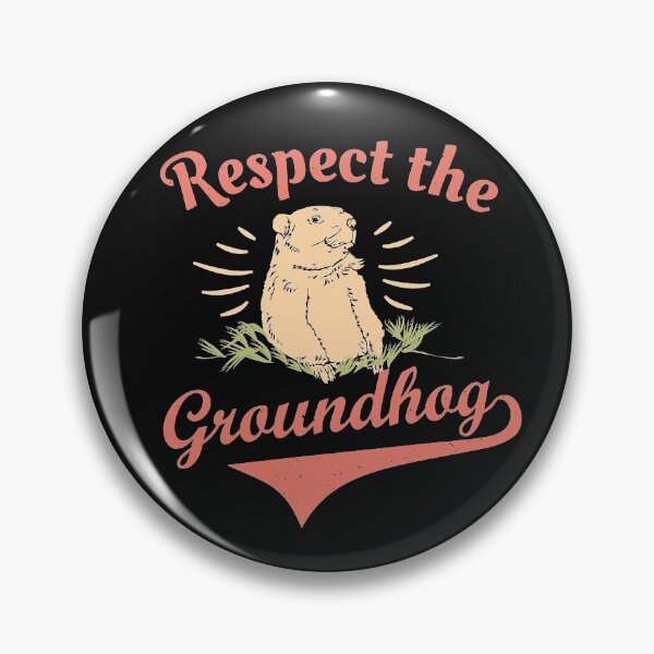 Item preview, Respect the Groundhog Happy Groundhog Day Vintage  designed and sold by alenaz.