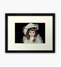 Vintage Doll Framed Print