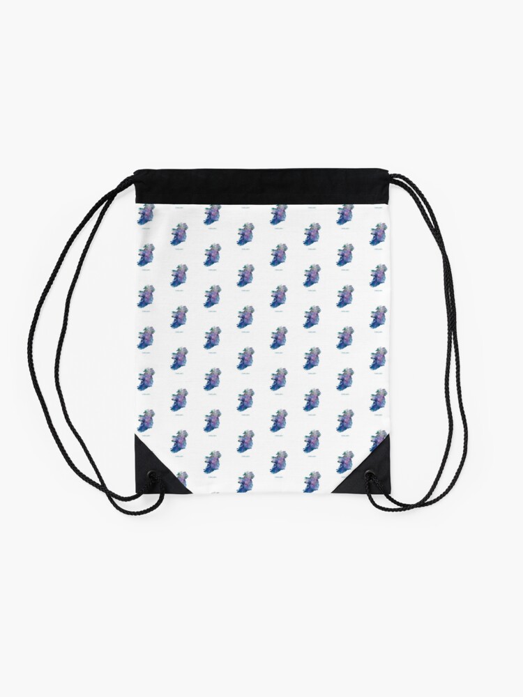 "Ireland" Drawstring Bag by MonnPrint Redbubble