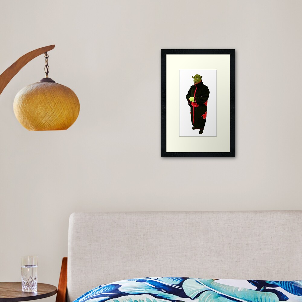 Kung Fu Ogre - Cursed Image Framed Art Print