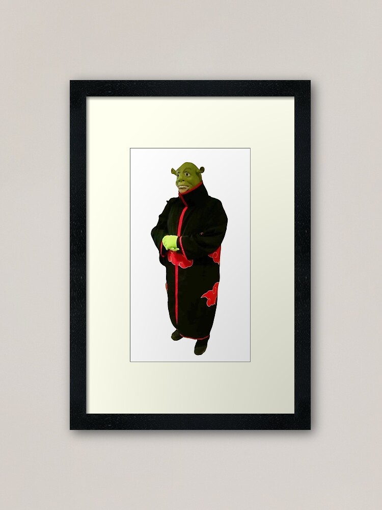 Alternate view of Kung Fu Ogre - Cursed Image Framed Art Print