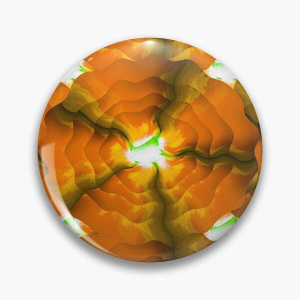 Item preview, wavy gradiant red and orange flower abstract seamless pattern designed and sold by hutofdesigns.