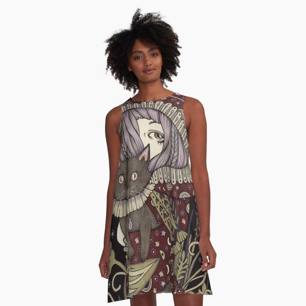 Item preview, A-Line Dress designed and sold by AnitaInverarity.