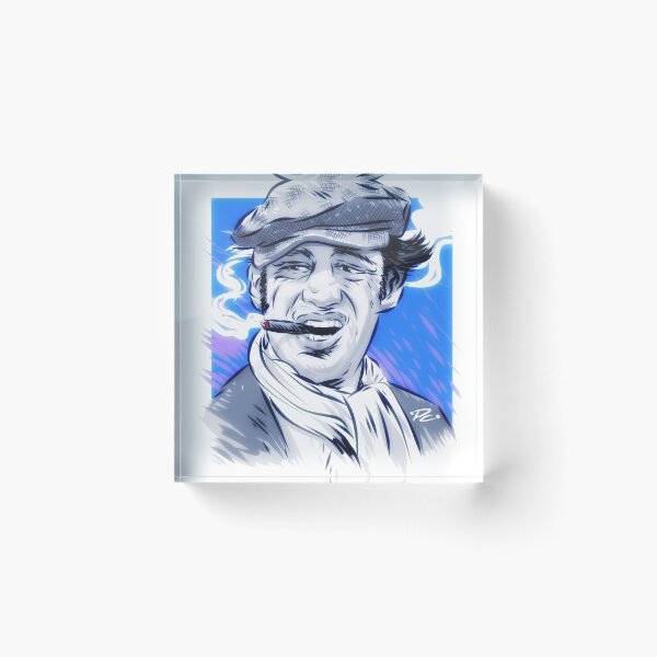 Item preview, Jean Paul Belmondo - An illustration by Paul Cemmick designed and sold by TIGERDAVER.