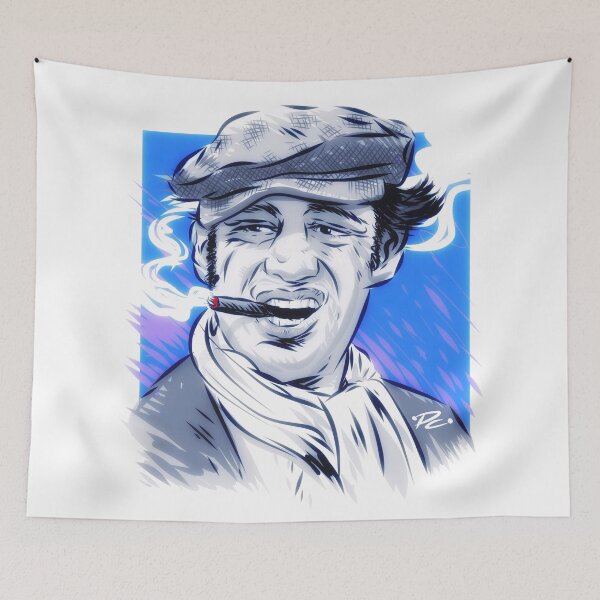 Item preview, Jean Paul Belmondo - An illustration by Paul Cemmick designed and sold by TIGERDAVER.