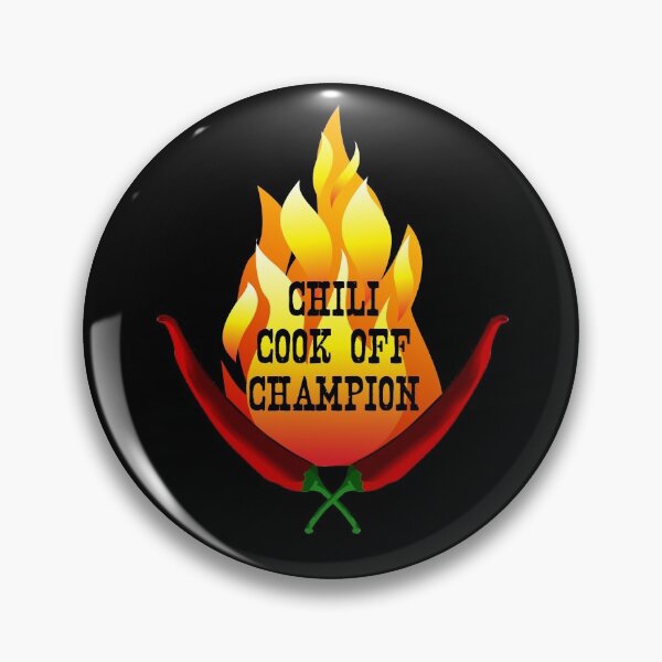 Item preview, Chili Cook Off Champion Flame Design designed and sold by HighBrowDesigns.