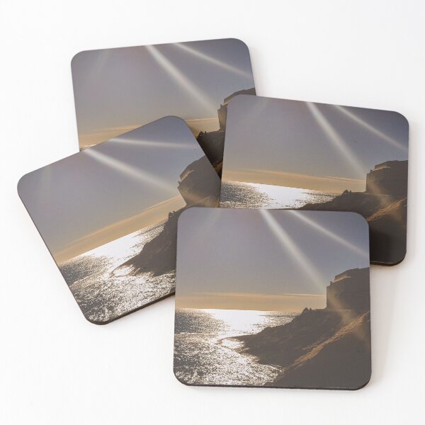 Item preview, Seafront Walkway with Sunrays designed and sold by Gbenonys Art.