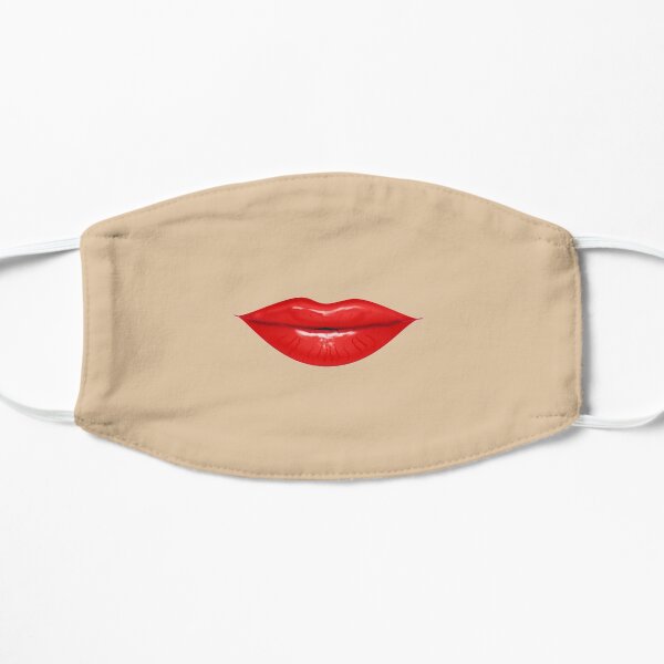 RED LIPS Flat Mask