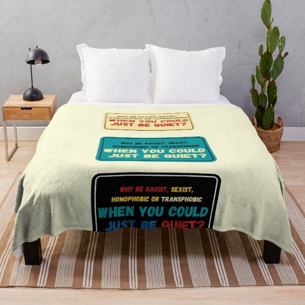 Item preview, Why be Racist Sexist Homophobic designed and sold by Combistudios.