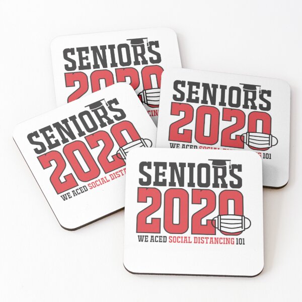 Item preview, Seniors Class Of 2020 We Aced Social Distancing designed and sold by Matthew-Barry.