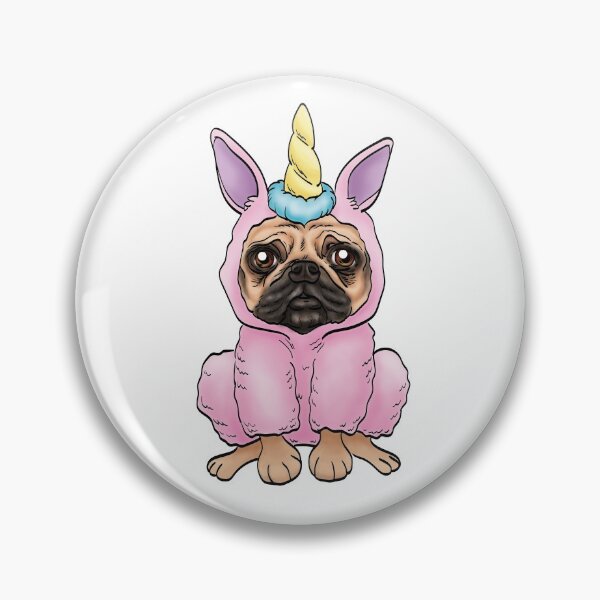 Item preview, Pug Unicorn designed and sold by beatrizcote.