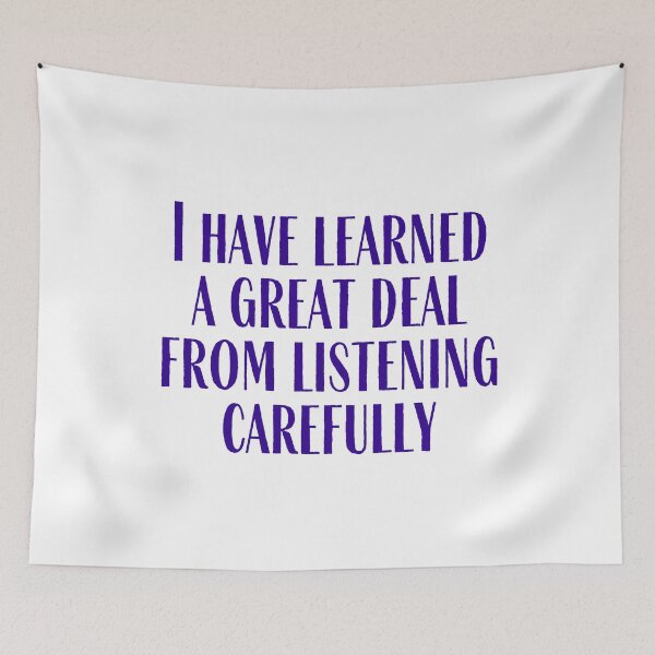 Item preview, Listening Carefully designed and sold by rymcintire.