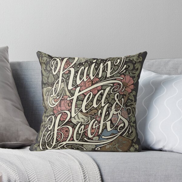 Item preview, Rain, Tea & Books - Color version designed and sold by medusadollmaker.