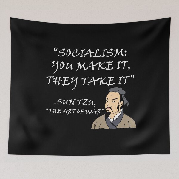 Item preview, Sun Tzu Capitalism Shirt Anti Socialism T Shirt Anti Marx designed and sold by DSWShirts.