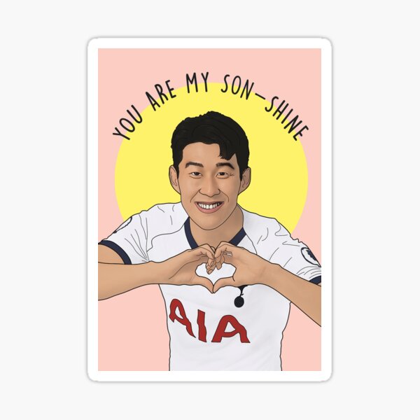 Vista previa del artículo con la obra «Eres mi hijo Heung-Min Shine», diseñado y vendido por Bonne Nouvelle.