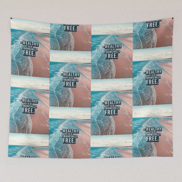 Item preview, Be wealthy and free designed and sold by hiunlimit.