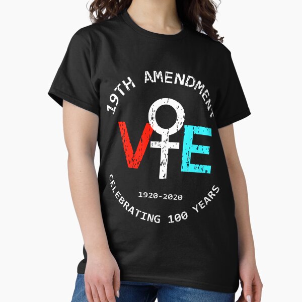 Vista previa del artículo con la obra «19a Enmienda VE 1920 2020 Celebrando 100 años», diseñado y vendido por ANGELA2-BRYANT.