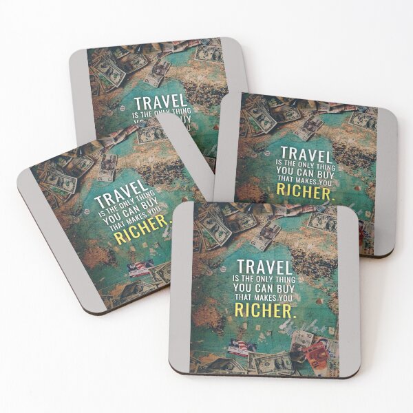 Item preview, Travel makes us Richer designed and sold by hiunlimit.