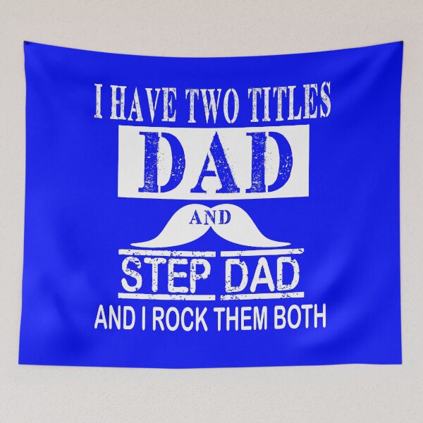 Item preview, I Have Two Titles Dad And Step Dad And I Rock Them Both father's day 2020 designed and sold by marcek.