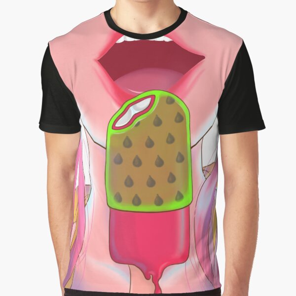 Der Sommer kommt - Eis essen Grafik T-Shirt